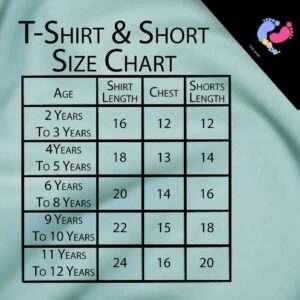 Mini Me Size Guide
