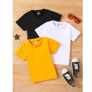 T-Shirts (Pack of 3) (age 1to12)