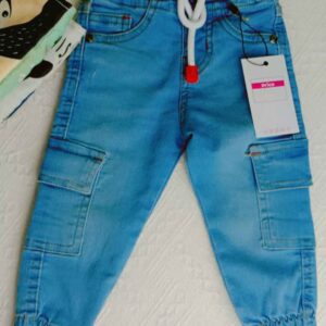 Boys' Blue Cargo Pants – Stylish & Comfortable (Ages 1-16)