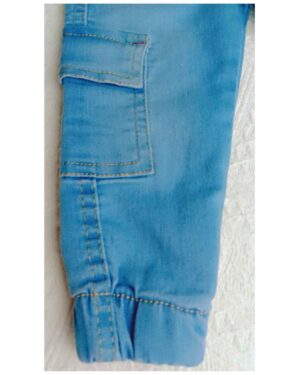 Boys' Blue Cargo Pants – Stylish & Comfortable (Ages 1-16) - Image 2