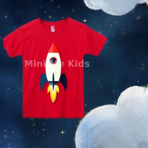 Rocket Launch T-Shirt – For Bold & Brave Little Explorers (Ages 2–12)