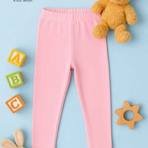 Blush Bloom – Pink Baby Girls Tights (1–12 Years)