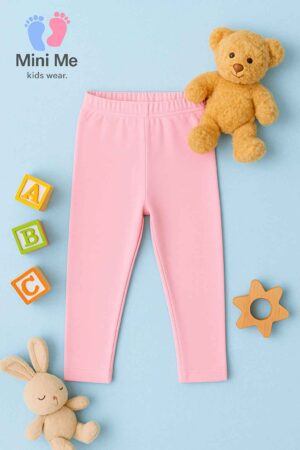 Blush Bloom – Pink Baby Girls Tights (1–12 Years)
