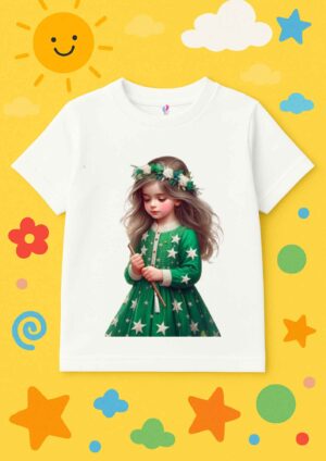 Kids White Independence Day T-Shirt – 14 August Edition in Cotton for age 1y to12y (Copy)