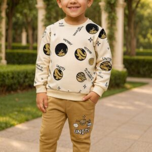 Kids Winter Jogger Set in Pakistan – Cozy and stylish boys winter outfit