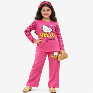 Cotton Jersey Summer Co-Ord Set – Soft & Breathable Outfit for Ages 1–10 Years