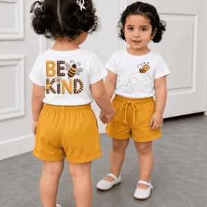 babygirl, cordset,honeybeeprint